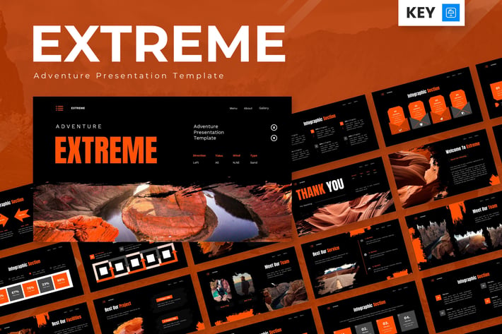 Extreme - Adventure Keynote Templates