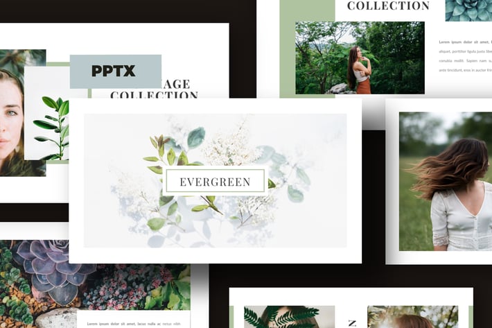 Evergreen - ECO powerpoint Business Company