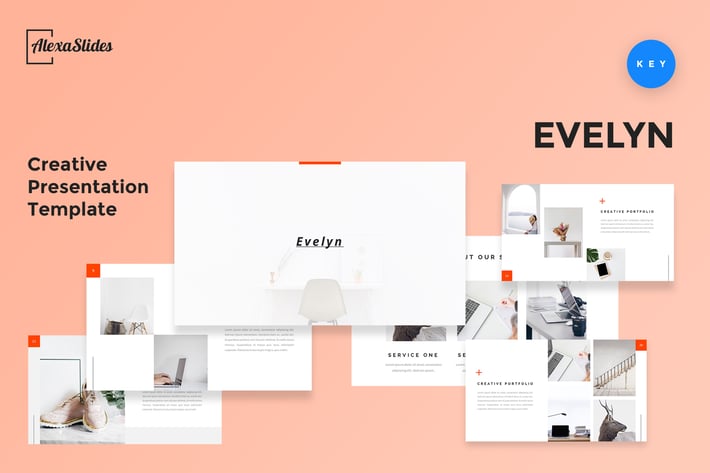 Evelyn - Creative Keynote Presentation Template