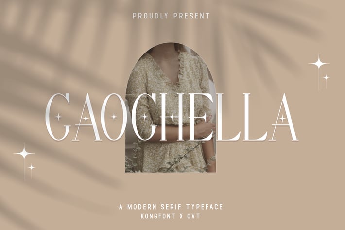 Caochella - Modern Serif Typeface