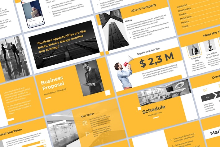 Yello Proposal Google Slides
