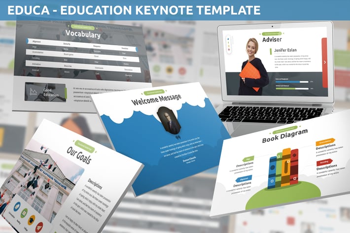 Educa - Education Keynote Template