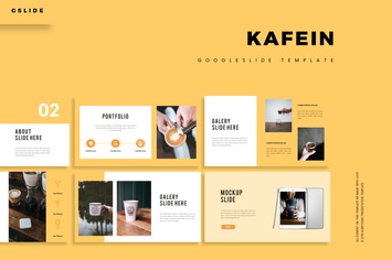 Kafein - Google Slide Template