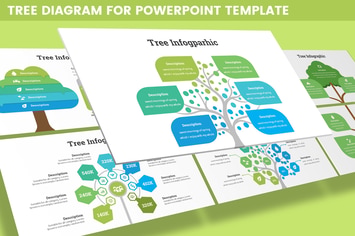 Tree Diagram for Powerpoint Template