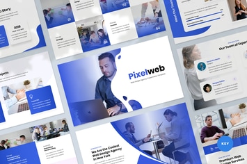 Web Design Agency Keynote Presentation Template