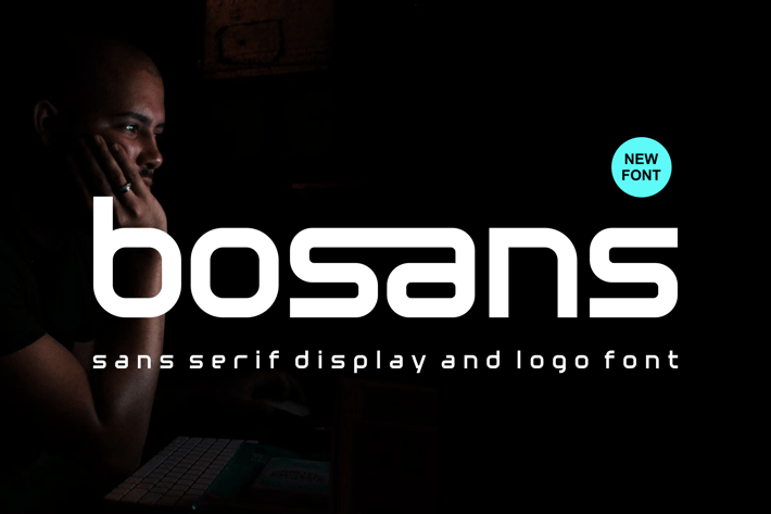 Bosans - Sans Serif Display And Logo Font