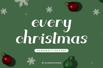 Every - Christmas Font