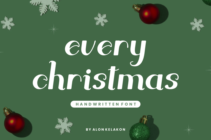 Every - Christmas Font