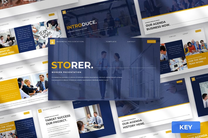 Storer - Business Keynote Presentation Template