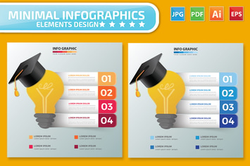 Light bulb Infographics
