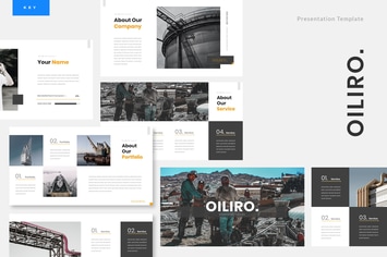Oiliro - Oil Industry Keynote Template