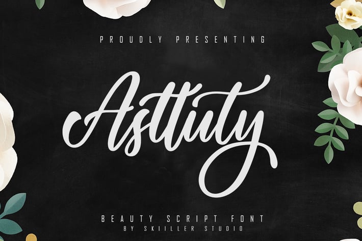 Asttuty Beauty Script Font