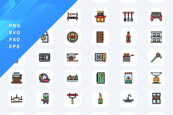 Cooking Time Icons