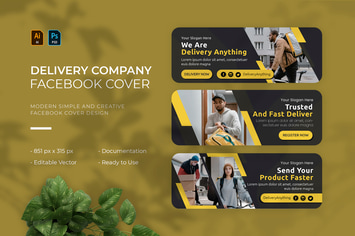 Delivery Company | Facebook Cover