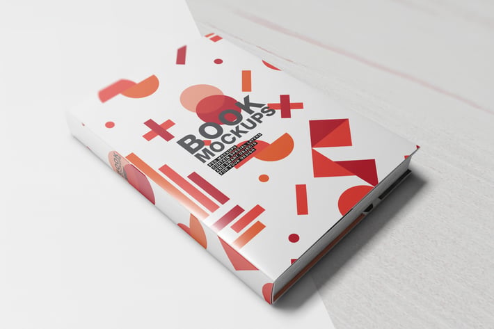 Hard Cover Book Mockups