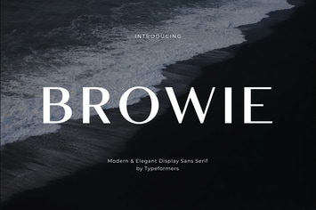 Browie - Modern Sans Serif