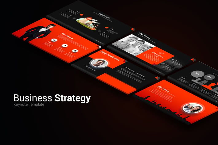 Business Strategy Keynote Templates