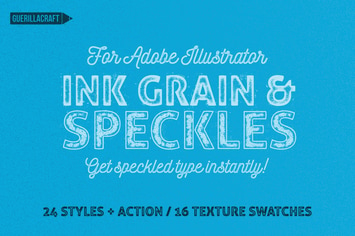Ink Grain & Speckles for Adobe Illustrator