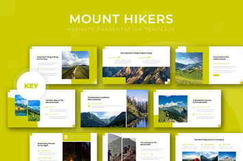 The Mount Hikers - Keynote Template