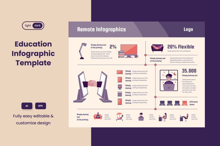 Remote Working Infographic v.2