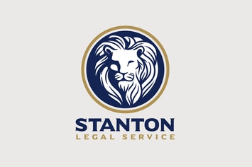 Heraldic Royal Lion Emblem Logo