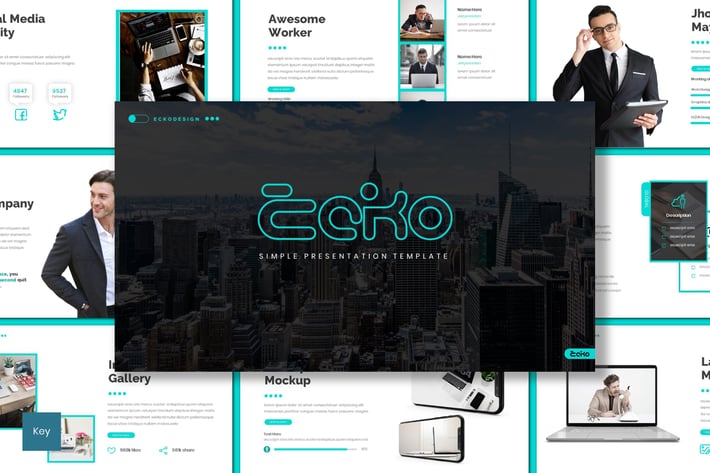 Ecko - Simple Keynote Template