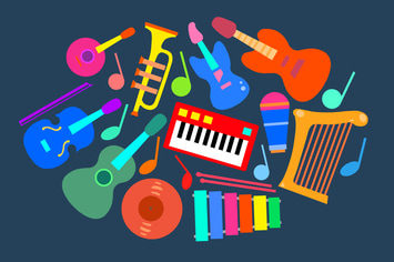 Music Instruments Clipart