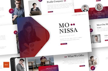 Monissa - Business Powerpoint Template