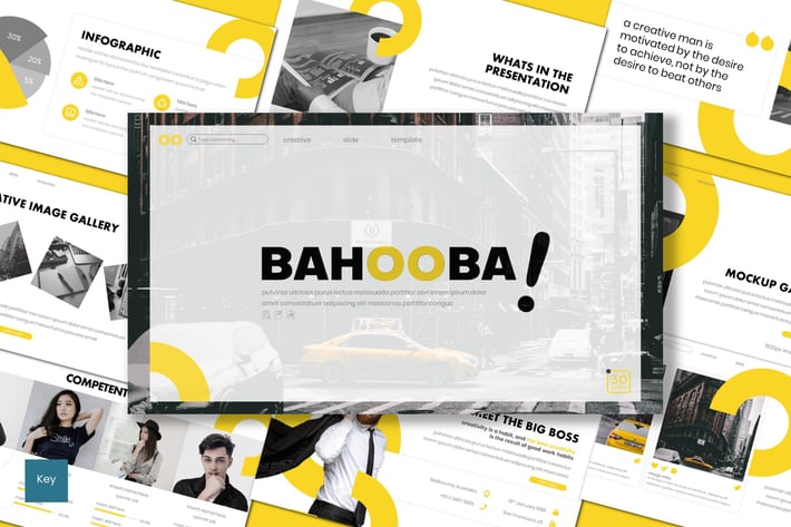 Bahooba - Keynote Template