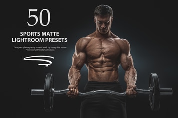 50 Sports Matte Lightroom Presets