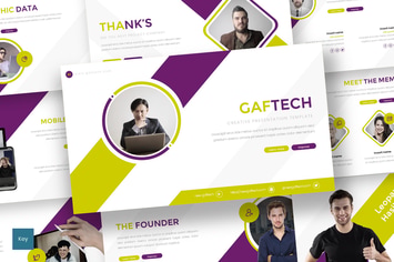 Gaftech - Creative Keynote Template