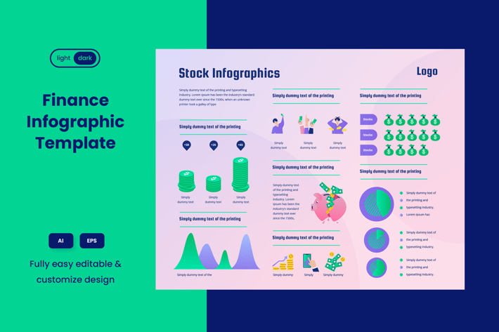 Finance & Business Infographic