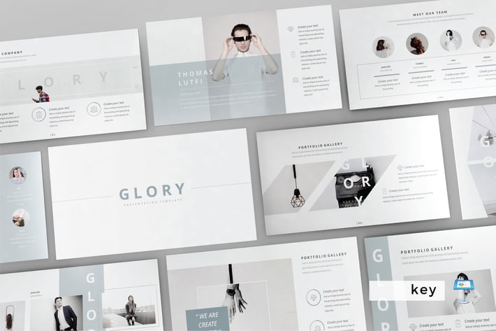 GLORY - Multipurpose Keynote Template  V83