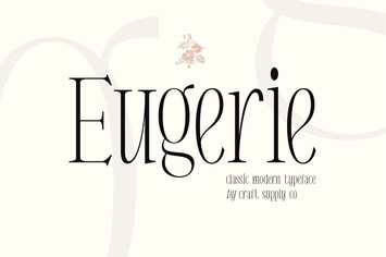 Eugerie - Classic Modern Typeface