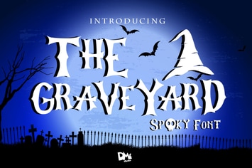 The Graveyard - Spooky Font
