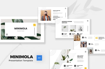 Minimalist Keynote Template