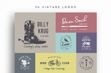 30 Vintage Logos