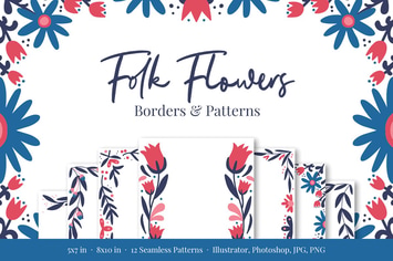 Folk Flowers