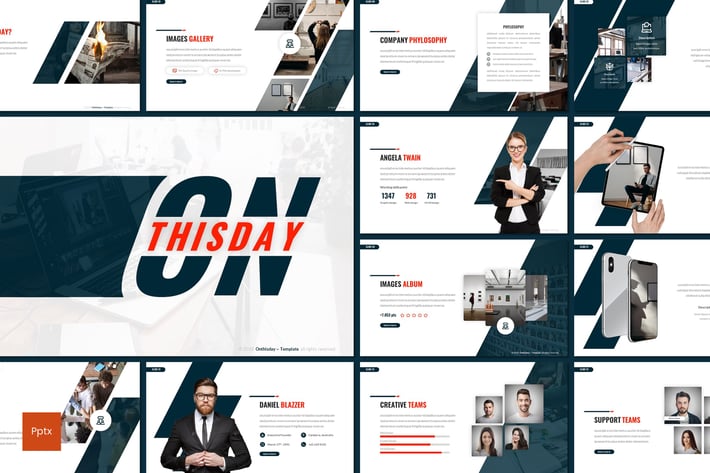 Onthisday - Business Powerpoint Template