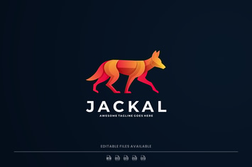 Jackal Gradient Logo