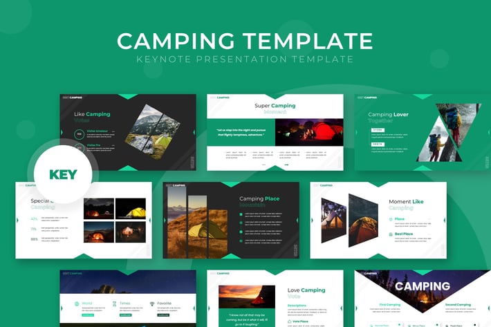 Camping - Keynote Template