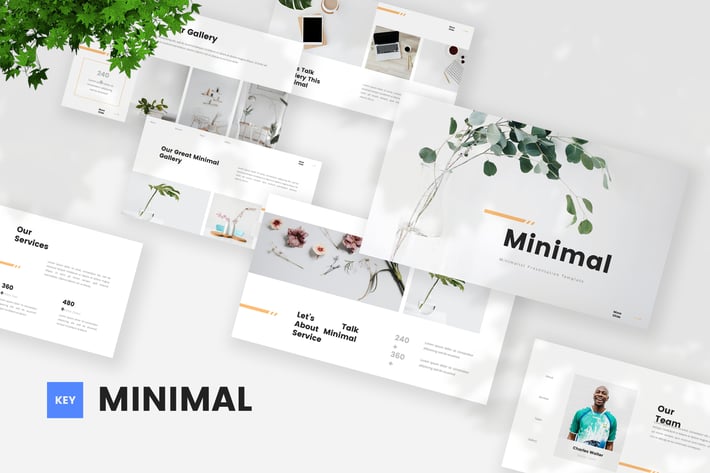 Minimalist Keynote Template