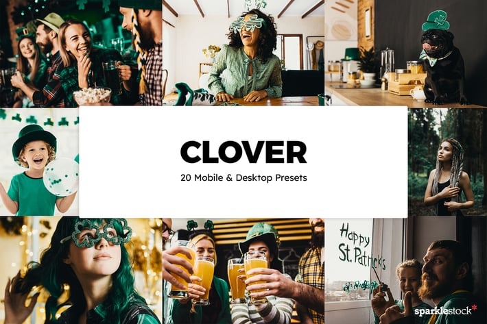 20 Clover Lightroom Presets & LUTs