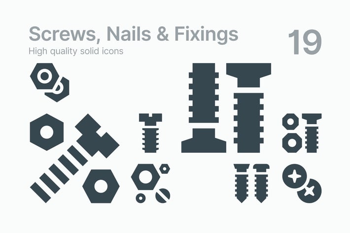 Screws, Nails & Fixings