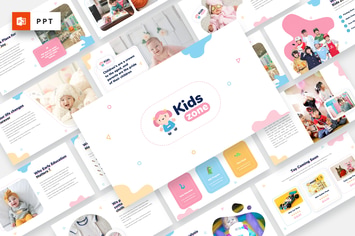 Kids Zone - Kids & Baby Powerpoint Template