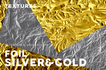 Silver&Gold Foil Textures