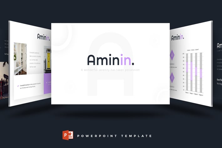 Aminin - Powerpoint Template