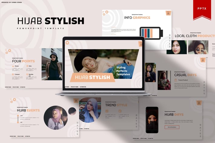 Hijab Stylish | Powerpoint Template