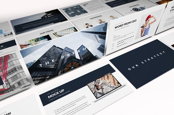 Modern Construction Powerpoint Template