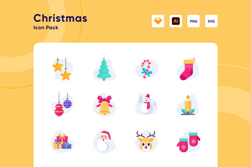 Merry Christmas Icon Pack